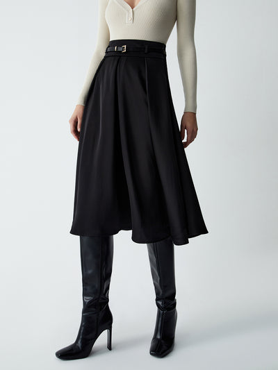 Buy SECRETS BY ZEROKAATA Women Pack Of 2 Assorted Seamless Skirt