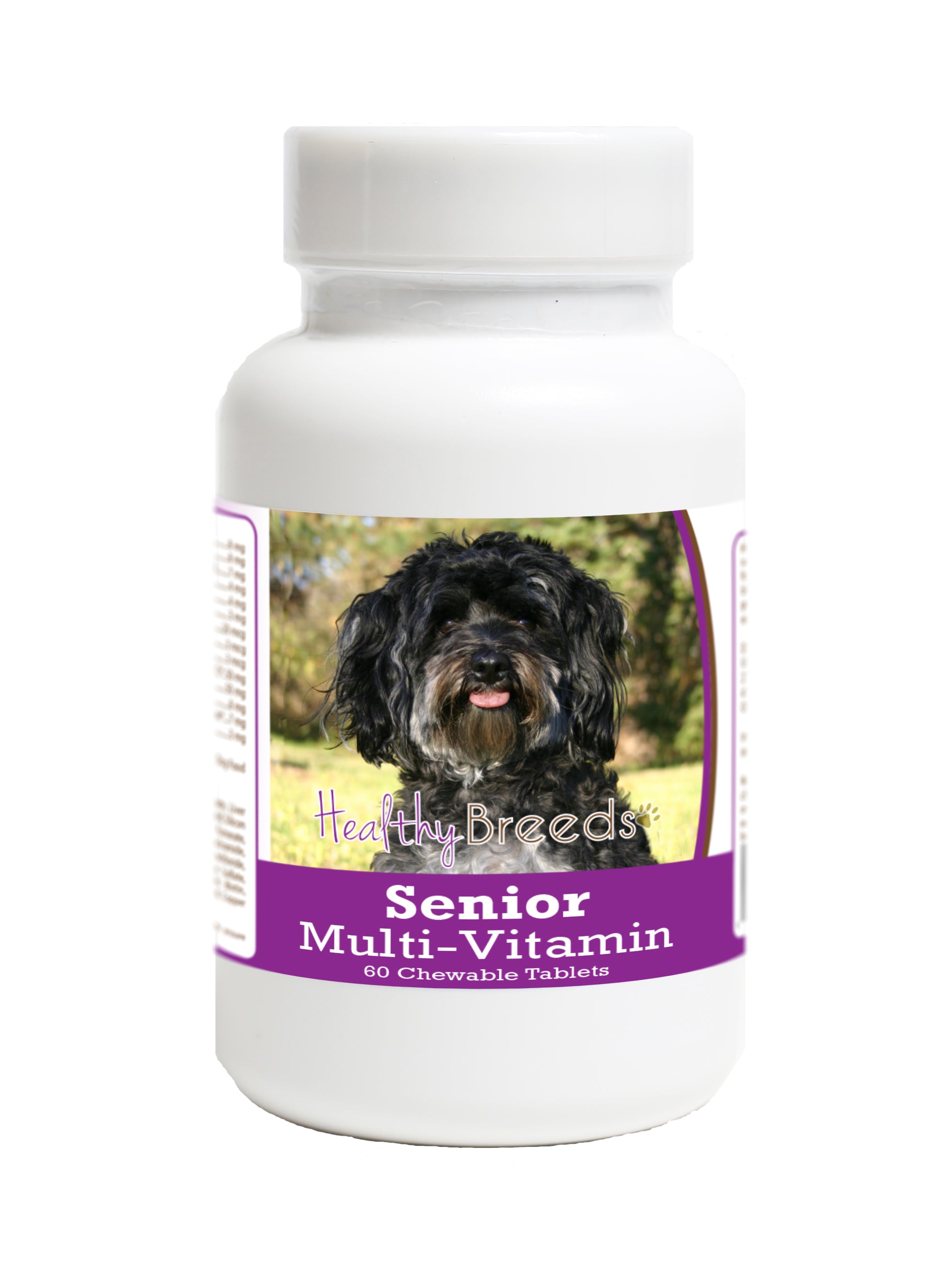 Maltipoo Senior Dog Multivitamin Tablets 60 Count Healthy Breeds