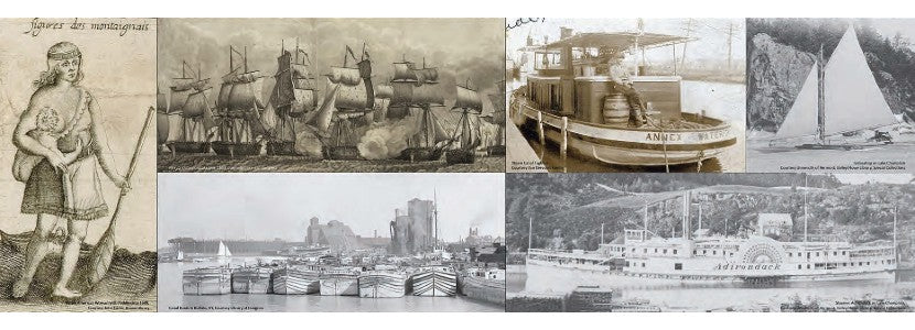 Great Shipwrecks of New Yorks Great Lakes Group of Images Presented by the H Lee White Maritime Museum near Oswego NY