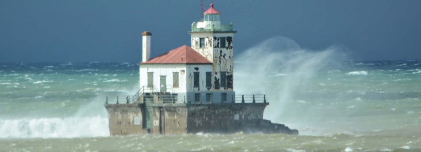  Kris Gawlik Aging Beauty outside lighthouse presented by H Lee White Maritime Museum near Oswego NY