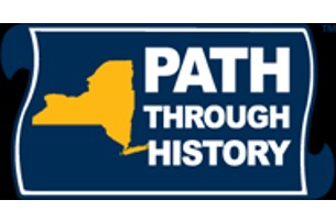 NY Path Through History Logo Presented by H Lee White Maritime Museum near Oswego NY
