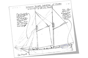schooner boat illustration presented by h lee white maritime museum near oswego ny