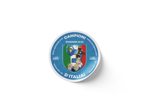 Squadra Napoli (18 Adesivi) – SanMeme