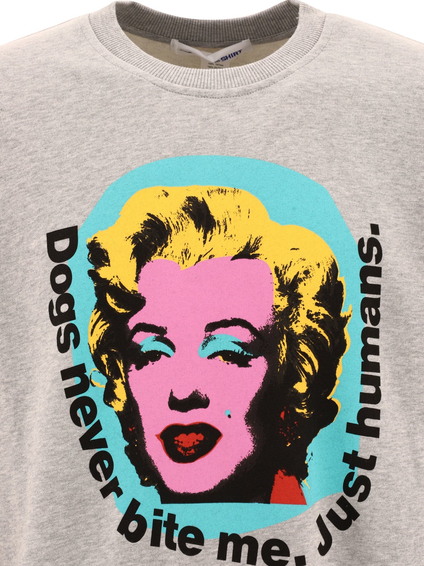 Shop Comme Des Garçons Shirt "marilyn By Andy Warhol" Sweatshirt