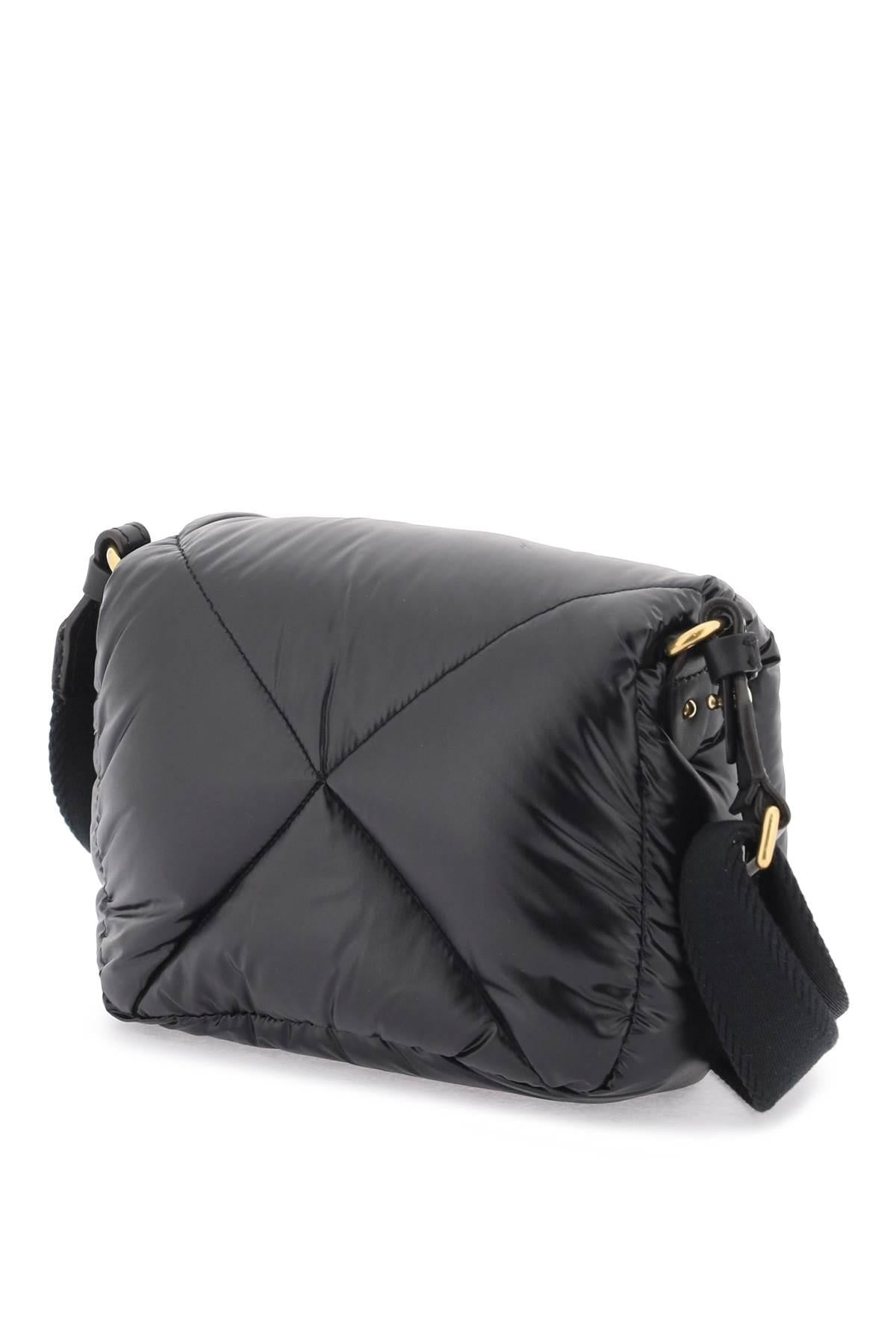 Shop Moncler F Mini Puff Shoulder Bag