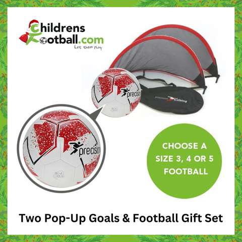 Image of The two Pop-Up Goals & Football Gift Set from ChildrensFootball.com as Christmas Gift Idea