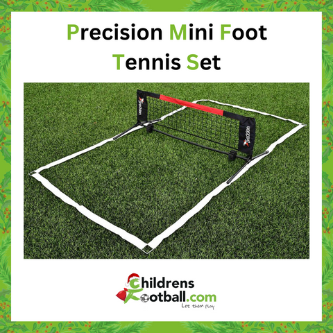 Precision Mini Foot Tennis Set on ChildrensFootball.com as Christmas Gift Idea