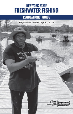 New York State Freshwater Fishing Regulations Guide Now Available – Blue  Water Fish