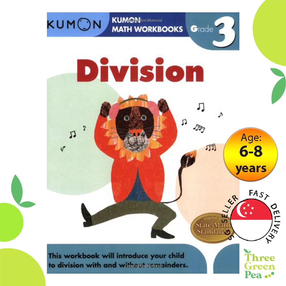 Original] Kumon Math Workbooks Grade 6 - Fractions