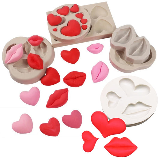 3D Diamond Love Heart Shape Silicone Molds – Dulce Cakes and Confections