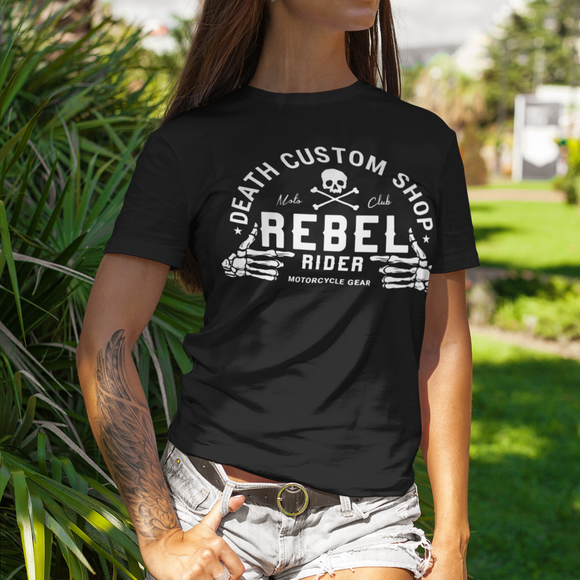 Metal Rebel Riders Motorcycle Sign