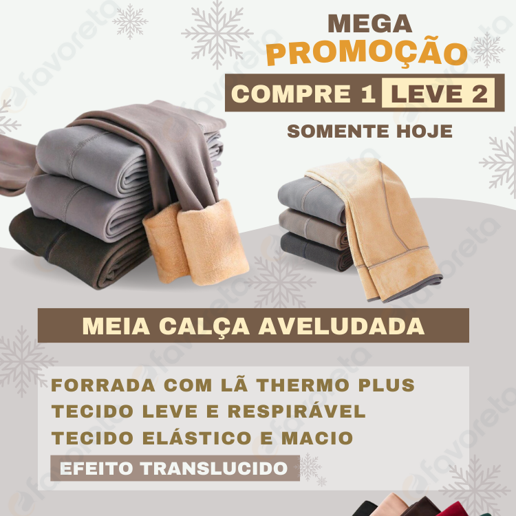 Meia Calça Aveludada Translucida (Compre 1 Leve 2)