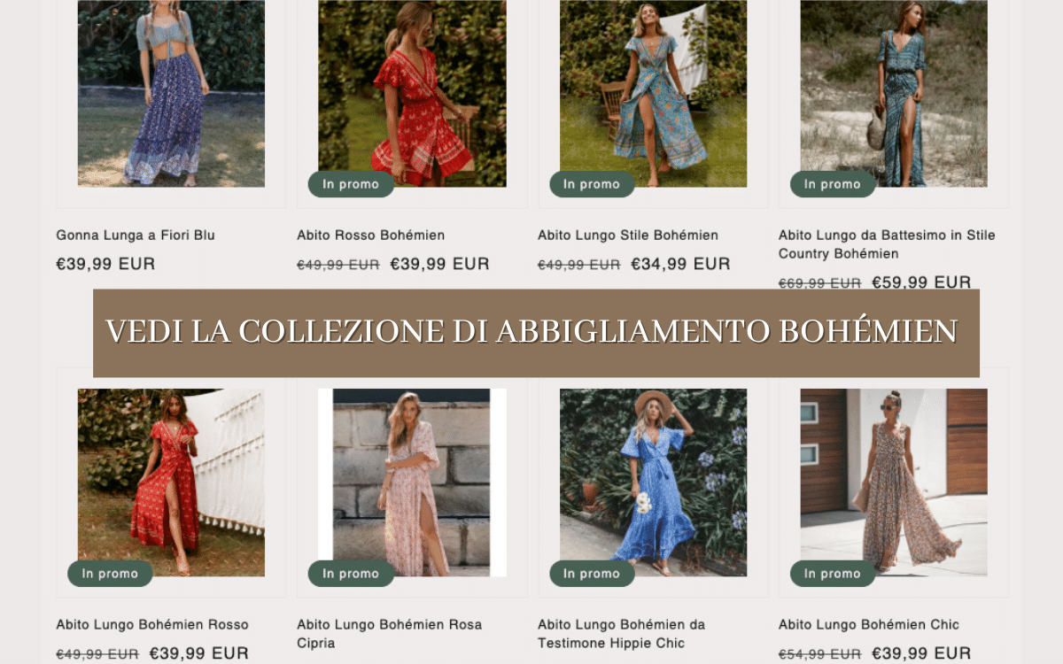 Abiti bohemien