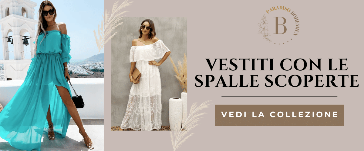 Vestiti con le spalle scoperte