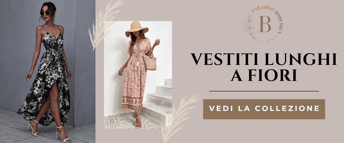 Vestiti lunghi a fiori