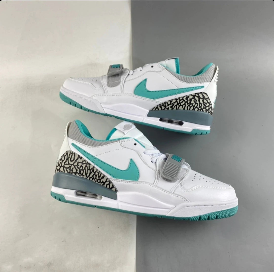 Nike Jordan Legacy 312 LowWhiteTurquoise - スニーカー