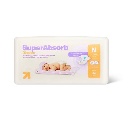 Disposable Diapers Small Pack - Size Newborn - 34ct - up & up™