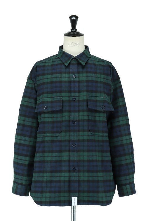 Descendant 22SS MOLE HOODED PLAID SHIRT – Vintage Concept Store