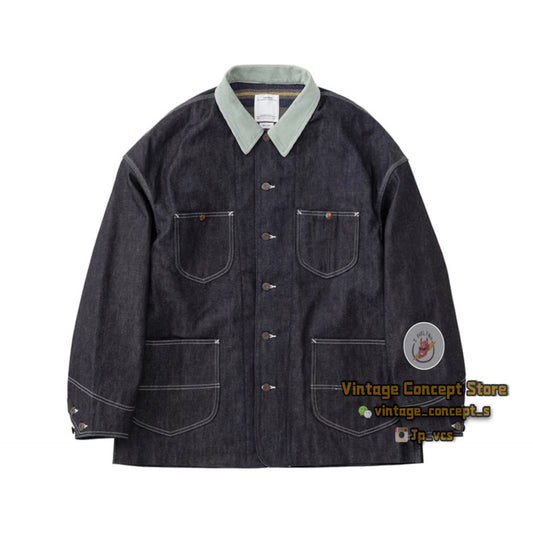 visvim 22AW SS JUMBO COVERALL UNWASHED ジャケット/アウター Gジャン