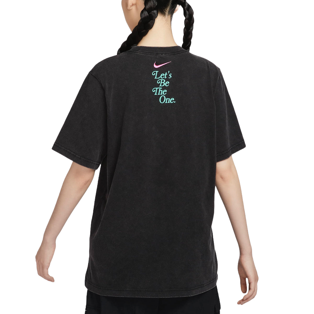 Nike (wmns)  Sportswear Essential Graphic T-shirt Asia Sizing 'black'