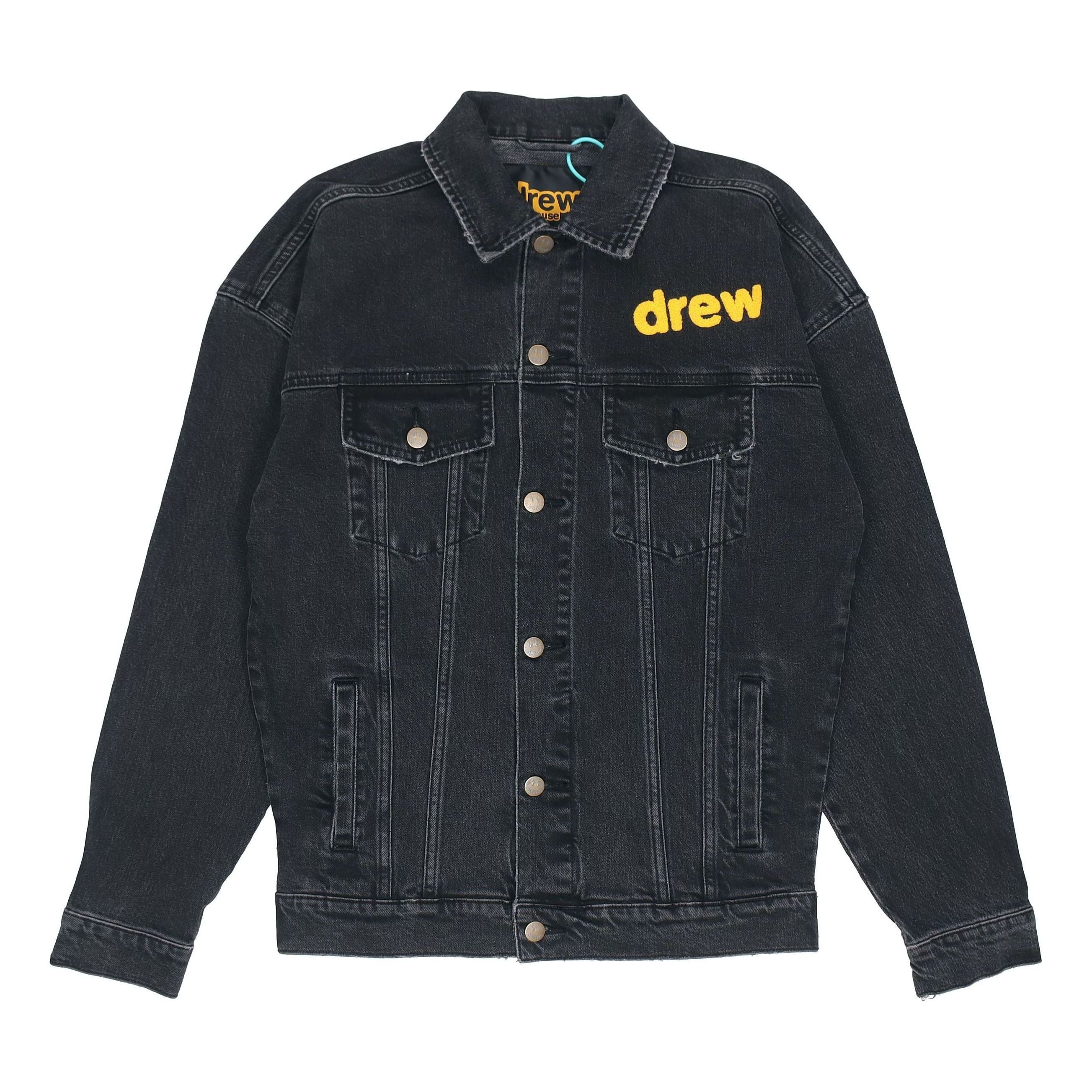 drew house oversized mascot trucker jacket vintage color