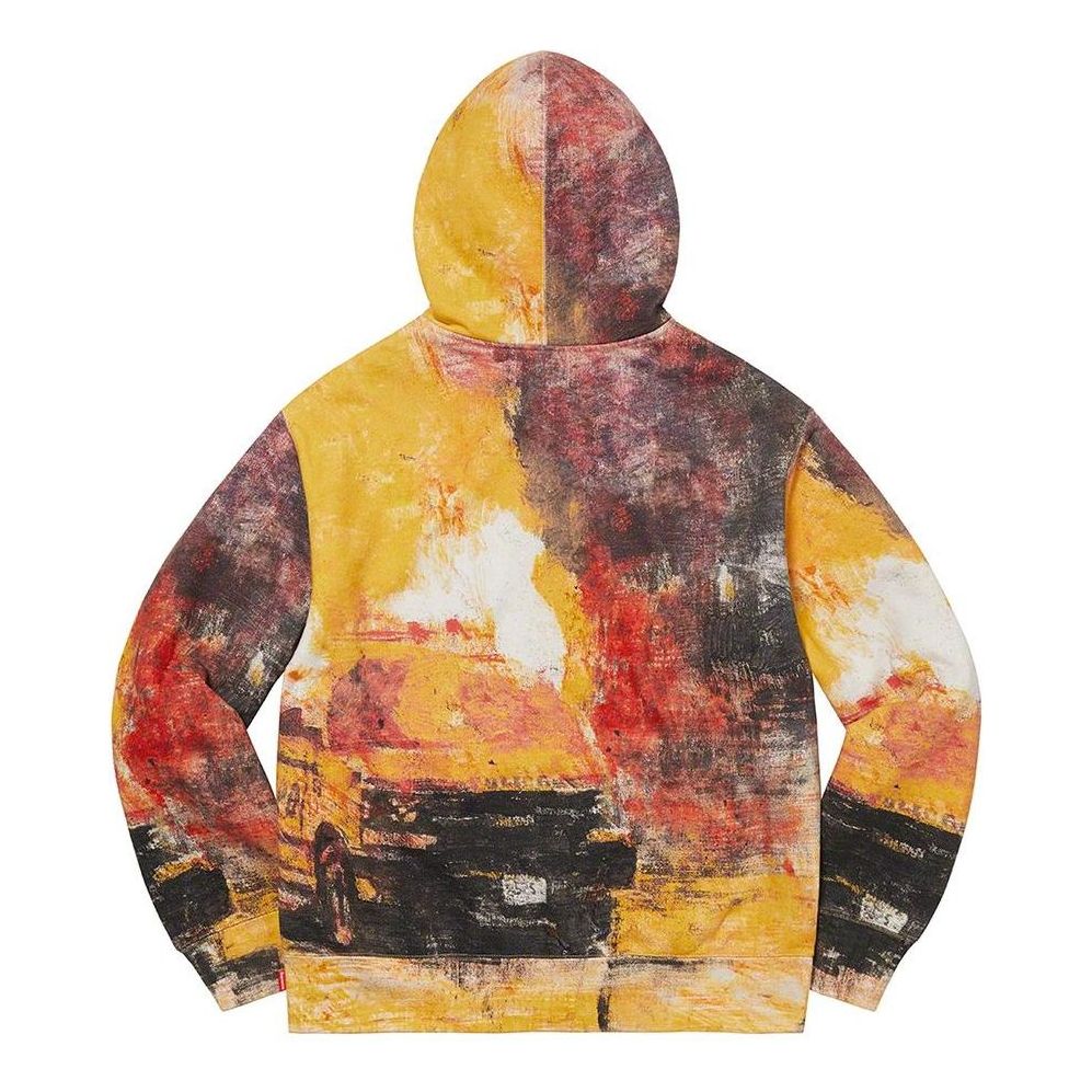 Supreme Fire Zip Up Hooded Sweatshirt 'multi-color'