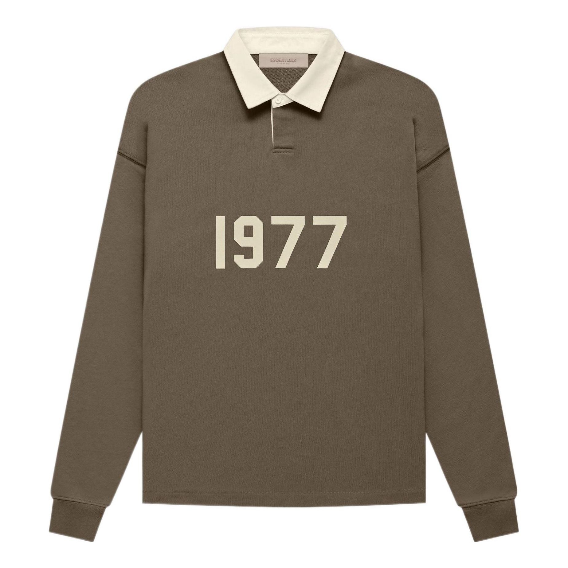 人気のファッションブランド！ Fear of 'Wood Polo Rugby Henley 1977 FW22 Essentials God トップス