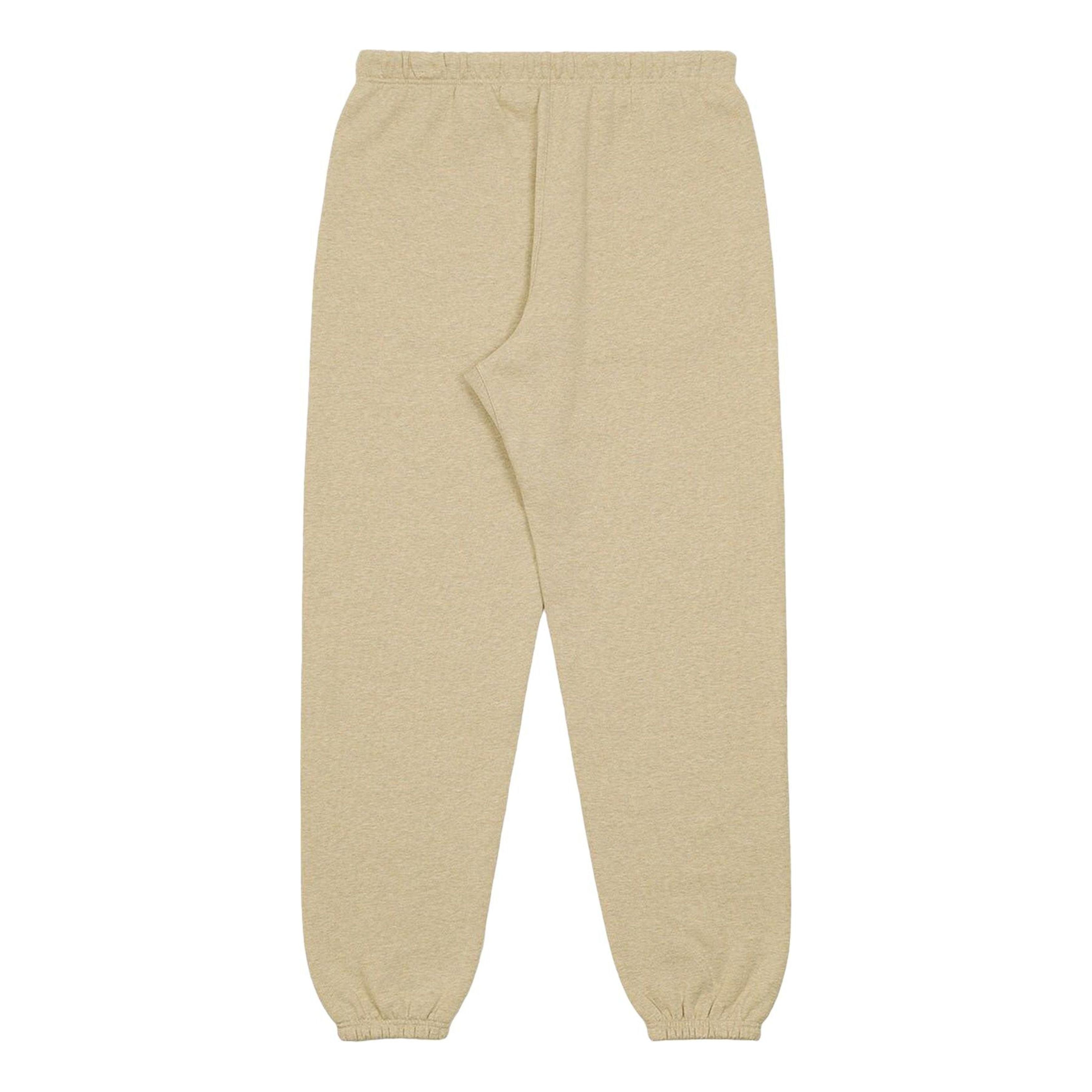 Essentials Fear Of God  Fw23 Sweatpants 'gold Heather' In Neutral