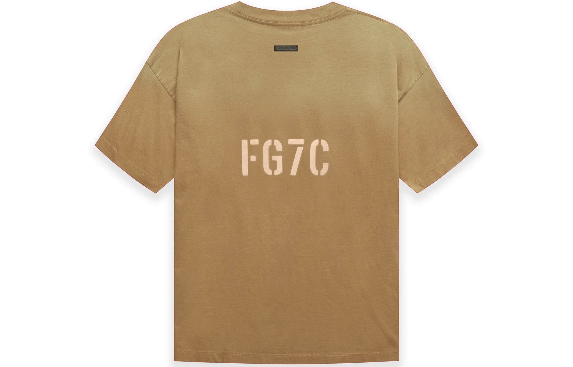 Fear Of God Fg7c Tee 'vintage Army' In Brown