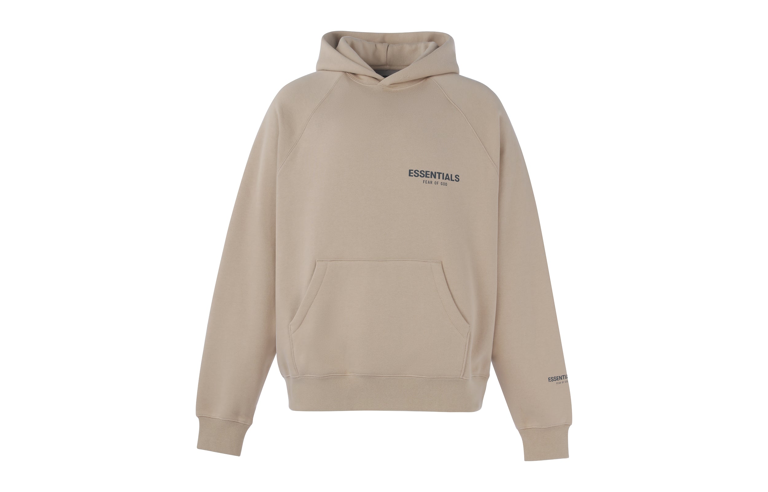 Essentials Fear Of God  Fw21 Ssense Exclusive Hoodie 'linen' In Brown