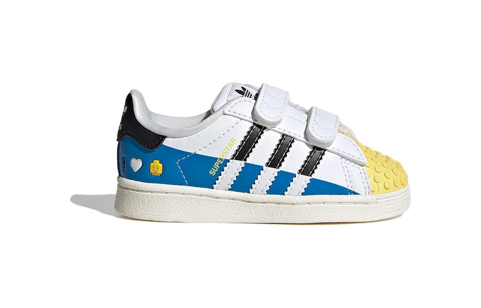 Adidas Originals (td) Adidas Superstar X Lego 'white Yellow Blue'