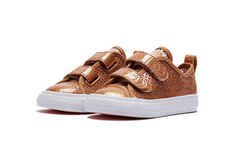 Converse (td) Chuck Taylor All Star Pacific Lights Coppery In Gold