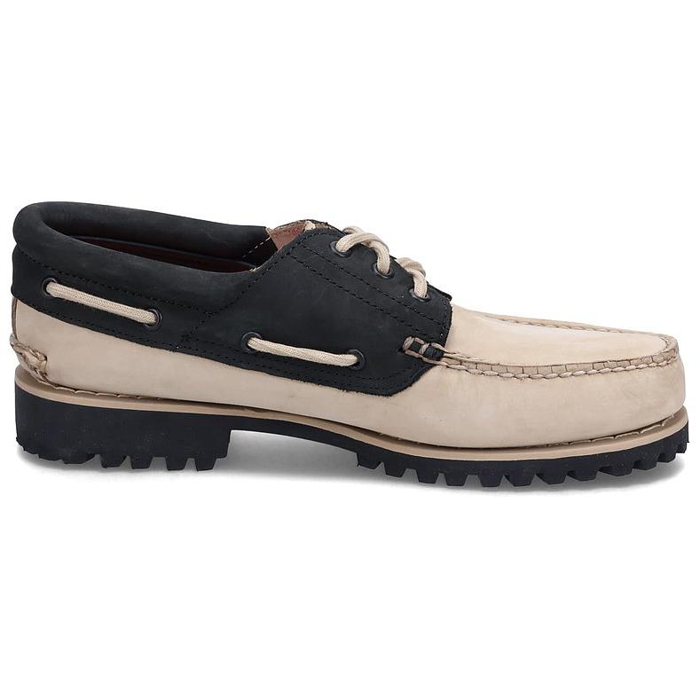 Timberland 3-eye Lug Handsewn Boat Shoes 'beige' In Neutral