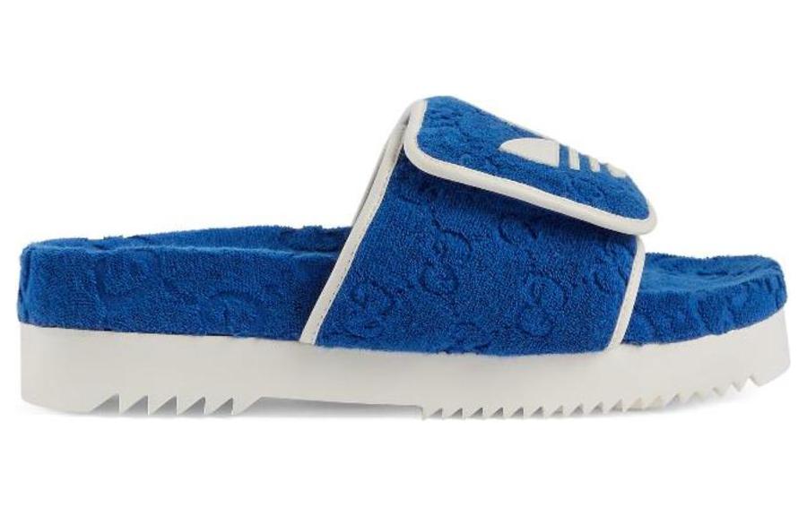 Adidas Originals Gucci Adidas X Gucci Gg Platform Sandal ' Cotton Sponge'