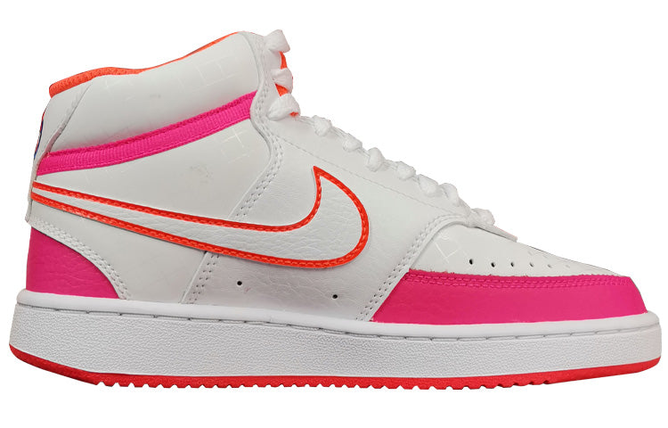 Nike (wmns) Court Vision Mid Shoes For White/pink