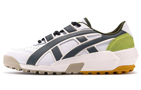 Onitsuka Tiger Big Logo Trainer 'White Grey Green' 1183B766-100
