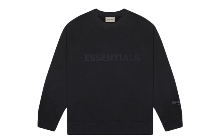 Essentials Fear Of God  Ss20 Long Sleeve Sweatshirt 'black'