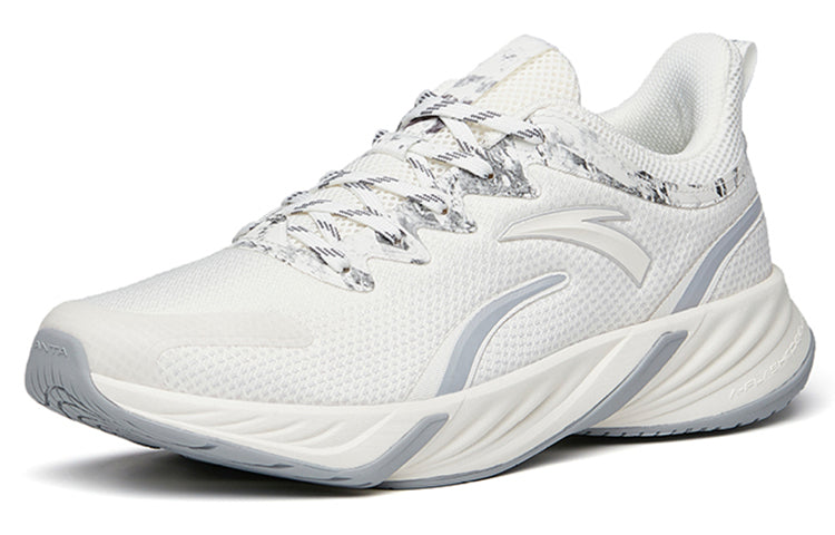 Anta Running Series Sneakers 'white Grey With Ink Fog'