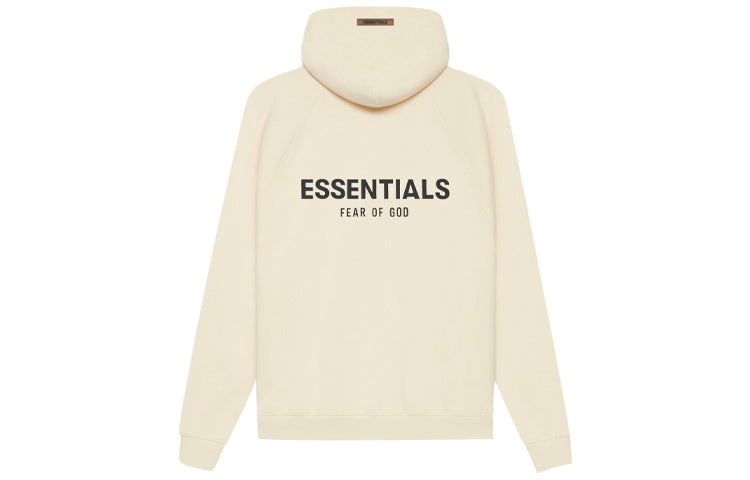 Essentials Fear Of God Ss21 Pull-over Hoodie 'buttercream'