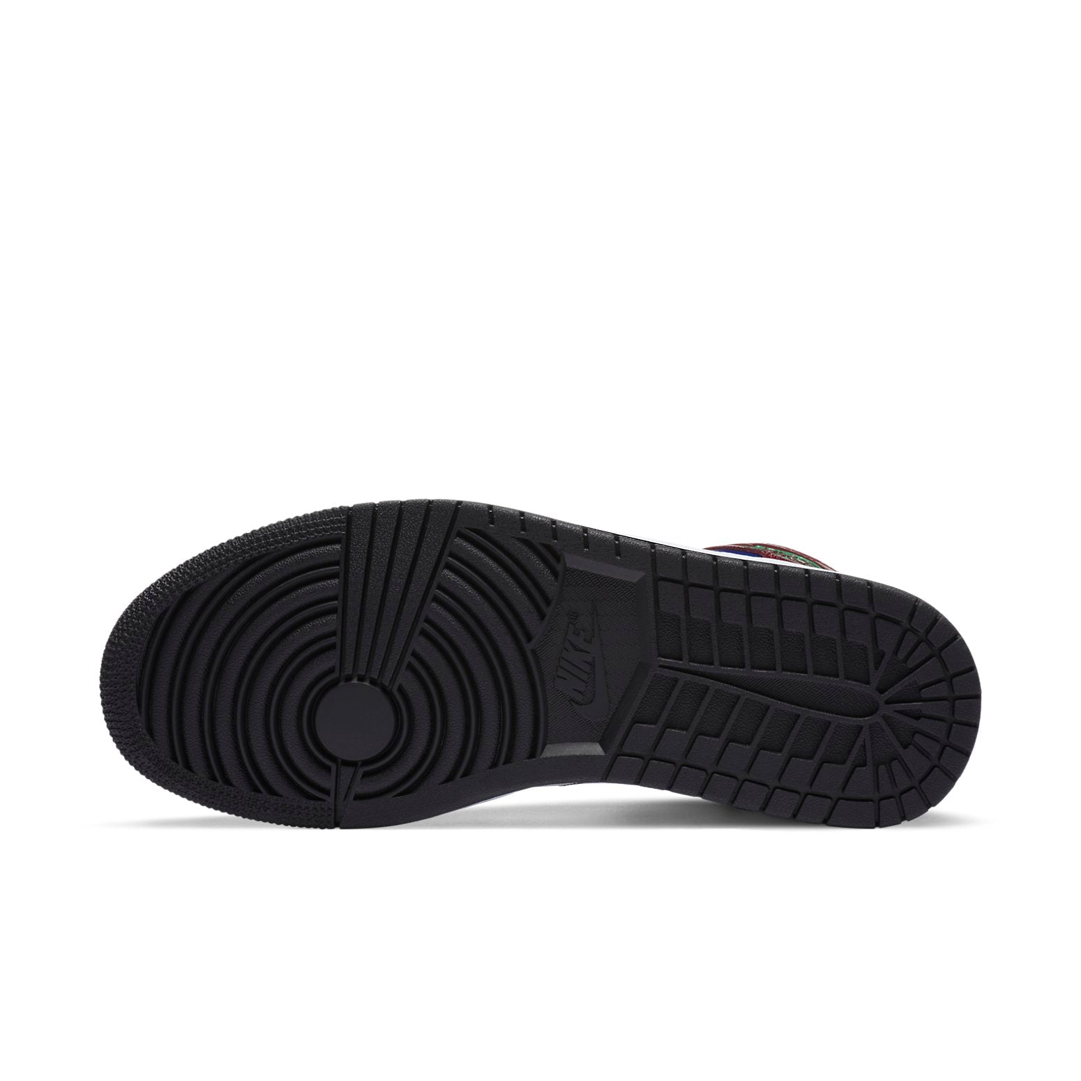 Air Jordan (wmns)  1 Mid Se 'black White Multi-color'