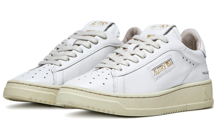 Autry (wmns) Dallas Low Leather 'white'