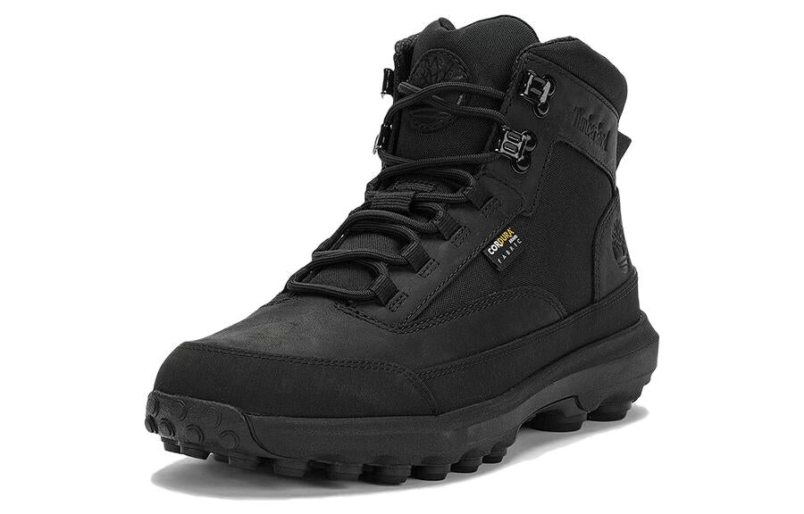 Timberland Euro Hiker Mid Boot 'black Nubuck' In Multi
