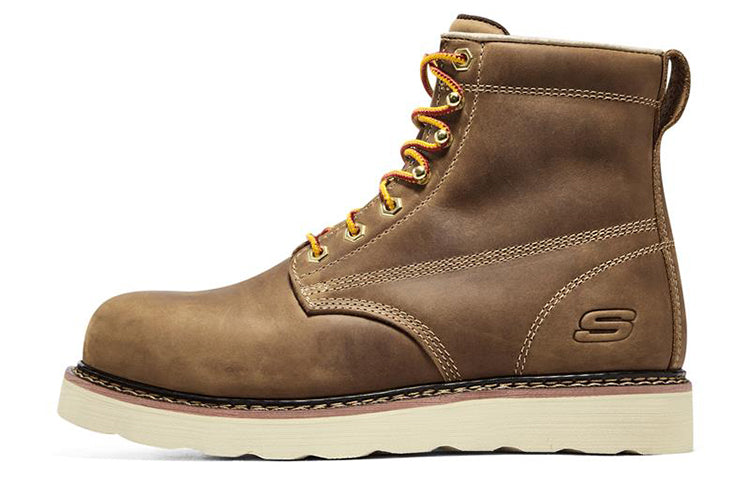 Skechers Pettus Lebaum Utility Boot 'tan' In Brown