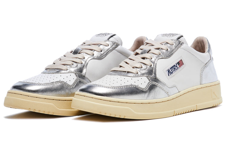 Autry (wmns)  Medalist Low Top Bicolor 'white Silver'