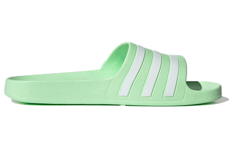 Adidas Originals (wmns) Adidas Slide Adilette Aqua 'green White'