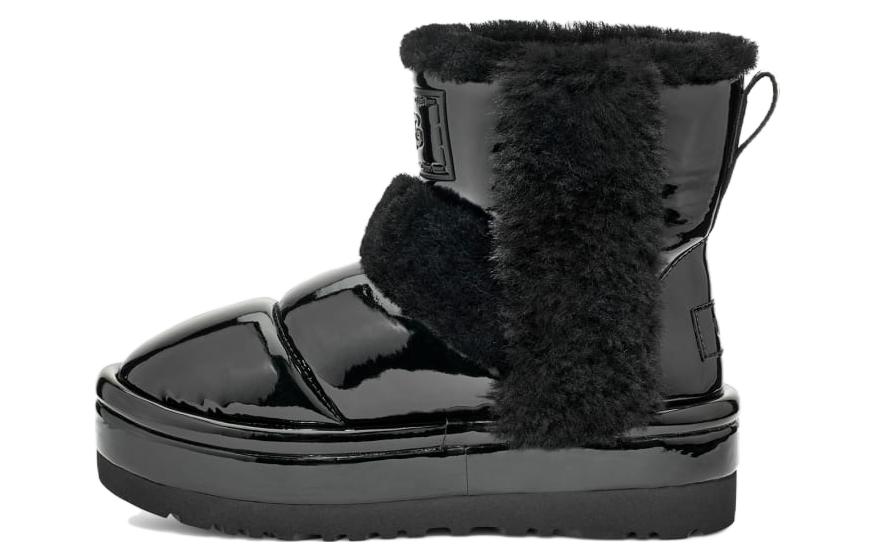 WMNS) UGG Classic Chillapeak Shine Boot 'Black' 1151630-BLK
