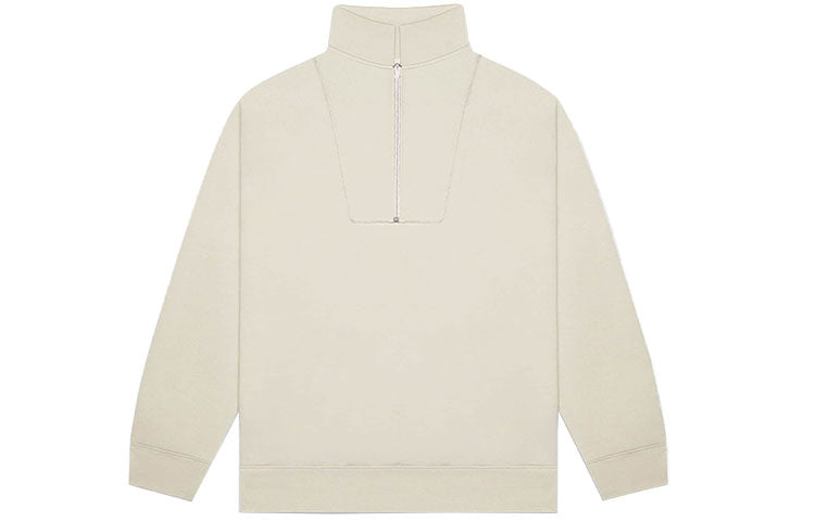 Essentials (wmns) Fear Of God  Ss22 Half-zip Pullover 'wheat' In White