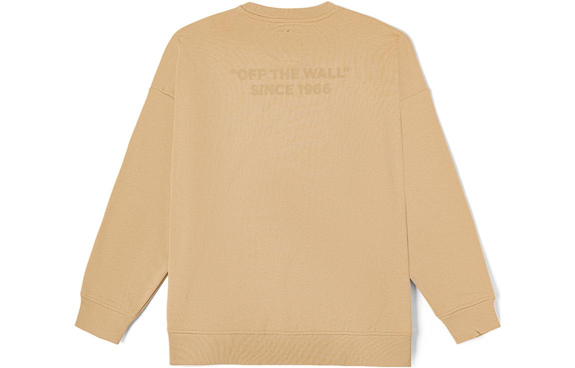 Vans Collection Logo Pack Crew Neck Sweatshirt 'khaki' In Neutral