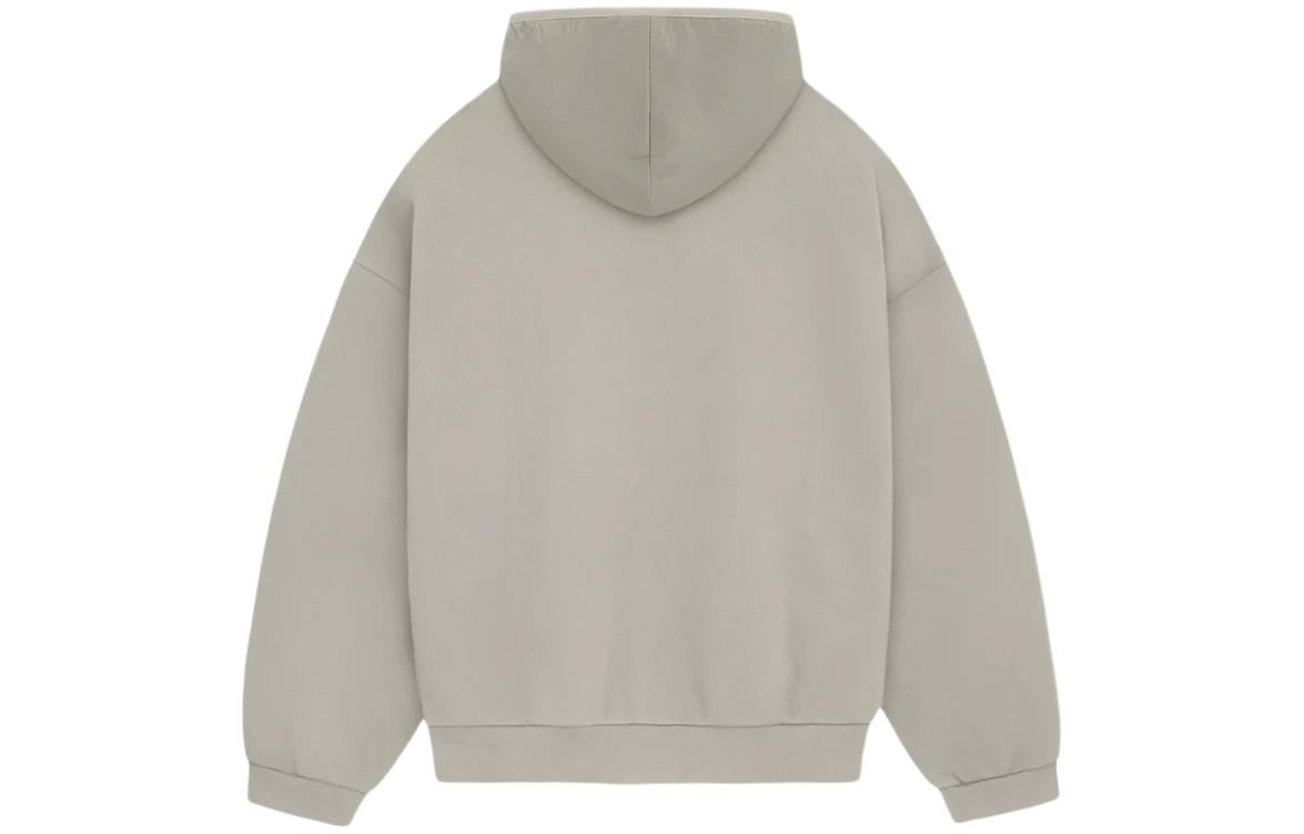 ★24SS 最新作★FEAR OF GOD ESSENTIALS NYLON FLEECE HOODIE Fear of God Essentials SS24 Nylon Fleece Hoodie 'Black
