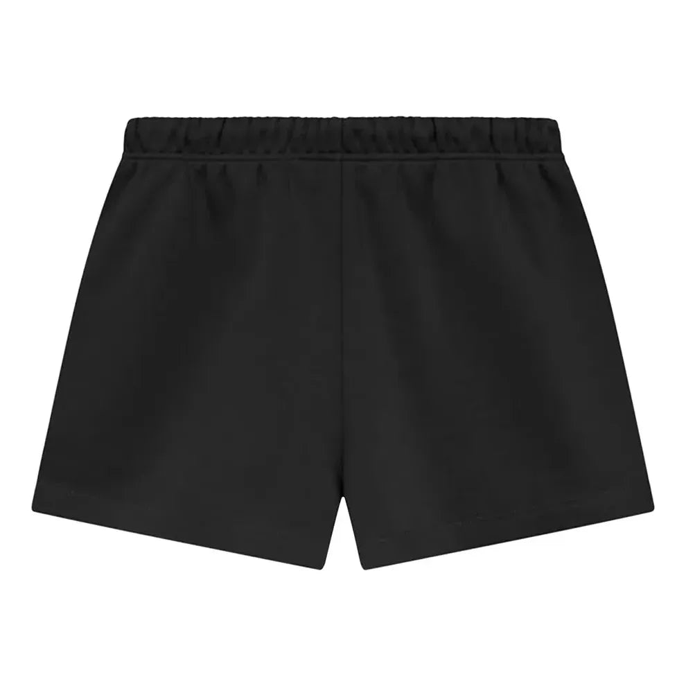 Essentials Fear Of God  Nylon Running Shorts 'jet Black' In Black